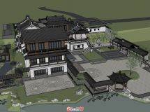 2017最細(xì)致的江南風(fēng)情建筑-8