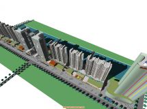一個(gè)綜合住宅區(qū)的建筑設(shè)計(jì)-1