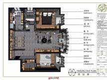 layout做得家裝施工圖-34