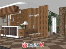 休閑美式餐廳室內(nèi)空間設(shè)計欣賞-25