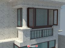 新做的碧桂園別墅的陽(yáng)光房-9