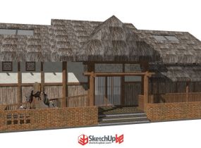 現(xiàn)代公廁旅游景區(qū)廁所公共衛(wèi)生間-1