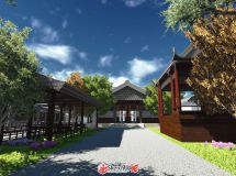 古建修復(fù)  蘇州園林 風(fēng)格（上學(xué)時(shí)期做的）-17