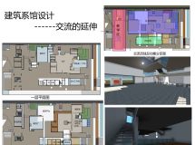 大學(xué)時(shí)做的建筑系館-3