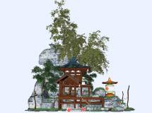 【羅小黑戰(zhàn)記】無限大人故居SketchUp環(huán)游生長動畫-1