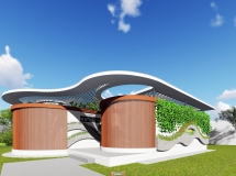 生態(tài)綠化 公共衛(wèi)生間-6