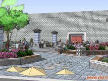 西安建國門西門段環(huán)城林帶景觀改造工程-15