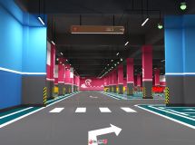 原創(chuàng)，SU做了一些地下停車庫效果圖，求寶石，求升級(jí)-6