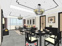 新中式客廳-3