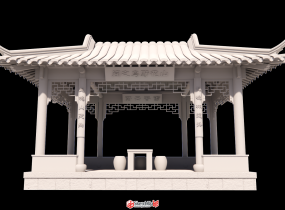 古建木結(jié)構(gòu)分解圖｜蘇州拙政園·雪香云蔚亭-7