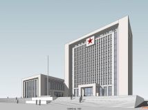 某部辦公主樓+展廳方案設(shè)計(jì)-4