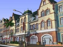 一組歐式建筑-2