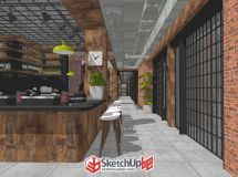 一個(gè)外行人做的咖吧設(shè)計(jì)方案-12