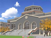 新作 江蘇一文教建筑群方案設(shè)計(jì)-5