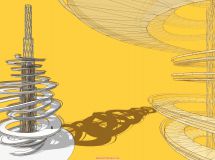 基于反重力裝置的景觀瞭望塔。無plugin的sketchup建模創(chuàng)作。-1