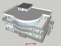 一個民辦檔案館的附樓，相當(dāng)于一個別墅，可以作為住宅-4