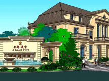 一個(gè)法式建筑會(huì)所設(shè)計(jì)！項(xiàng)目在浙江省嘉興市，施工了！-14