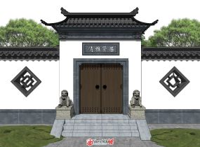 [合集]中式院子大門圍墻-7