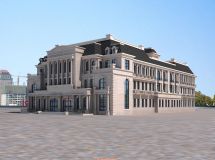 su模型,導(dǎo)入3D渲了一下-1