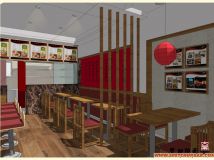 發(fā)個自己設計的 曾田拉面屋效果圖+模型-5