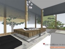 Sketchup室內(nèi)效果圖1——現(xiàn)代簡(jiǎn)約-16