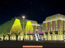 SketchUp夜景效果初探-5