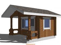 管理用房木屋-1