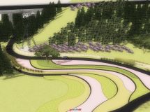 山地景觀道路sketchup模型-4