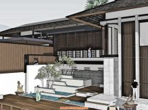 幾個東南亞風(fēng)格的酒店配套建筑-4