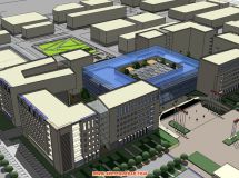 市民服務(wù)中心模型-5