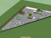 三角型區(qū)域建筑設(shè)計-2