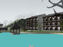 古建筑會(huì)所-1
