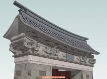 傳統(tǒng)中式門臺（浙南地區(qū)）-4
