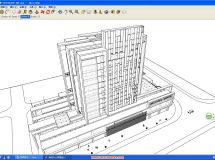 商場(chǎng)建筑SU模型-2