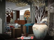 水墨印象---一層中餐廳（01）調(diào)-9