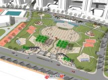 正在施工的一組城市公園廣場(chǎng)設(shè)計(jì)，園林設(shè)計(jì)，公園設(shè)計(jì)-13