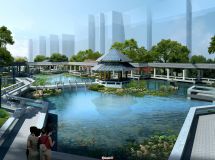 中式游園景觀，很細(xì)致喔~-12