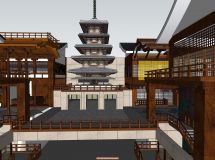 大唐西市絲路風(fēng)情商業(yè)街-54