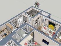 戶(hù)型不大不小  溫馨就好-9