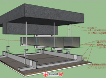 風(fēng)管安裝示意圖（不錯(cuò)的模型）-4
