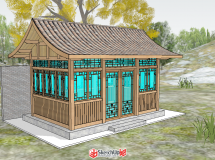 中式小木屋-1