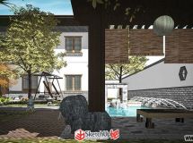 中式庭院設(shè)計(jì)-6