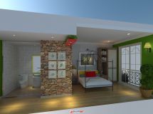 一個小套房的效果 (SU模型+VRAY)-8