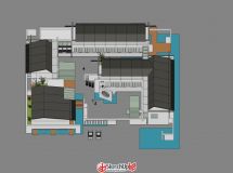 四合院酒店會(huì)議中心，中式風(fēng)格，兩層-8