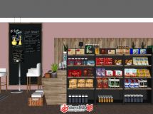 已施工完成的超市作品模型，求加精-5