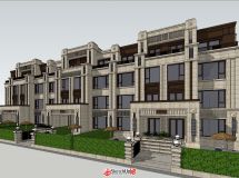 鐘一模型之心古典住宅-23