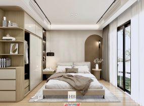 暖棕系INS風(fēng)臥室設(shè)計(jì)-8