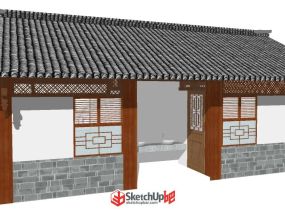 現(xiàn)代公廁旅游景區(qū)廁所公共衛(wèi)生間-1