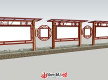 中式宣傳欄-1