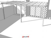 glass canopy 玻璃天幕   改建-10
